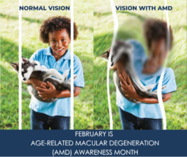 February is Age-Related Macular Degeneration Awareness Month